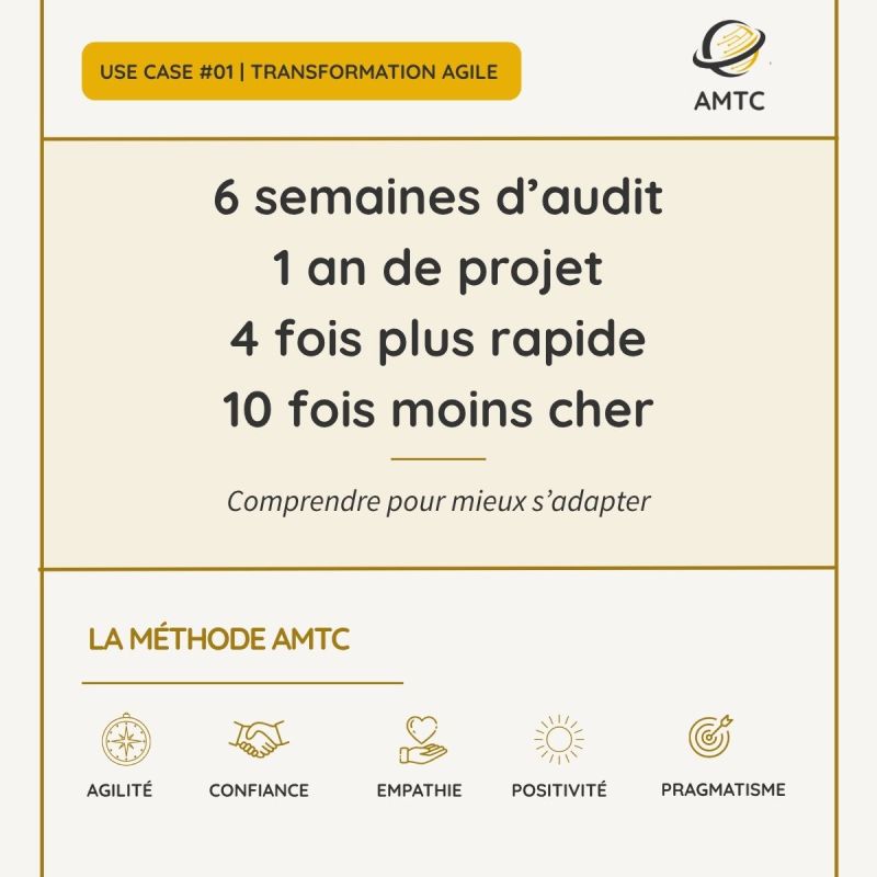 Use Case 1 AMTC - Transformation Agile